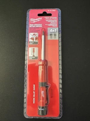Milwaukee 48-22-2932 Destornillador Multi-Bit de Precisión de Bolsillo 4 en 1 Foto 1 de 2