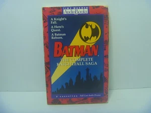 Batman: The Complete Knightfall Saga Audiobook 2 x Cassettes 1994 Time Warner - Picture 1 of 2