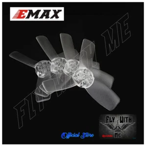 EMAX Babyhawk Clear Propeller 4pcs (2CW+2CCW) ORIGINAL+HARDWARE NEW - Picture 1 of 3