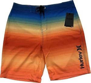 Hurley 20" Spray Blend Phantom Boardshorts Rainbow Mens Size 30 - Picture 1 of 6