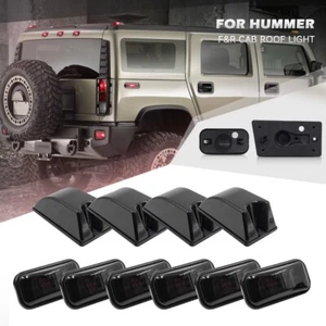 10x Smoked Top Roof Cab Marker Light Housing Cover For Hummer H2 / SUT 2003-2009 - Picture 1 of 10