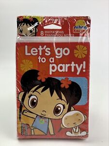 Ni Hao, Kai-Lan Cartoon Nick Jr TV Birthday Party Invitations Thank You Notes