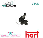 SUSPENSION BALL JOINT PAIR LOWER 483 664 HART 2PCS NEW OE REPLACEMENT