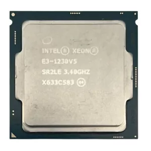 Intel Xeon E3-1230V5 3.40Ghz Quad-Core CPU Processor SR2LE LGA1151 Socket - Picture 1 of 2