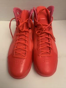 Nike Hyperdunk 08 Triple Solar Red New No Box Top Old Stock Size 12 - Picture 1 of 12