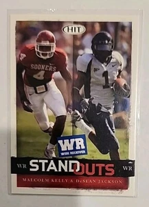 2008 Sage HIT - WR Standouts - Malcolm Kelly & DeSean Jackson RC #65 - Picture 1 of 2