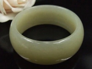 Antique Chinese Nephrite Celadon-Hetian OLD jade Statues 19148 - Picture 1 of 6