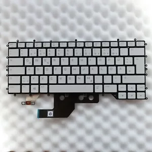 Dell Alienware M15 R2 2019 Lunar Light RGB Laptop German DE Keyboard White Y79F6 - Picture 1 of 2
