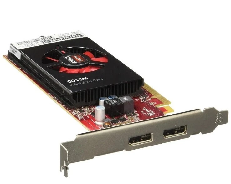 AMD FirePro W2100 2GB GDDR3 Graphic Card (763264-001) - Image 1 of 1