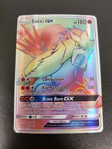 🐲¡ENTEI GX! 74/73*SOL Y LUNA LEYENDAS BRILLANTES🌈ARCO IRIS *SECRETO-RARO*POKÉMON* - Imagen 1 de 2