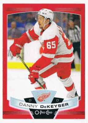 2019-20 O-PEE-CHEE RED DANNY DEKEYSER DETROIT RED WINGS #419 - Image 1 of 2