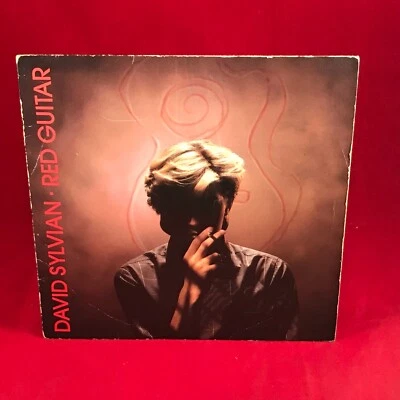 DAVID SYLVIAN Red Guitar 1984 UK 7" vinyl single original 45 Forbidden Colours - Image 1 of 4