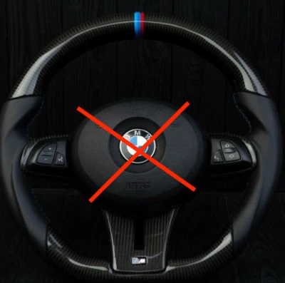 BMW Steering Wheel Z4M M Roadster Custom Carbon fiber Z4 M E85 E86 2006-2008 - image 1 of 4