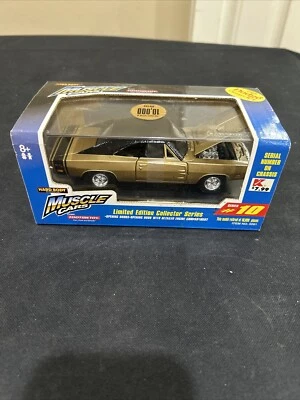 Tootsie Toy Hard Body Muscle Cars 1969 Dodge Charger R/T 1:32 Retired 3281 - Image 1 of 4