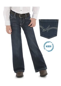 Jean, Wrangler de corte bota retro para niñas - Imagen 1 de 1