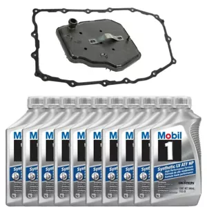 GM 8L90 TRANSMISSION SERVICE KIT MOBIL1 FLUID FOR CADILLAC 16+ ATS CTS CT4 CT6 - Picture 1 of 5