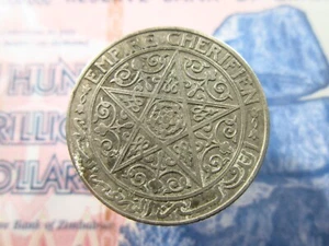 Morocco 1 Franc ND 1921 Yusuf Paris Mint Y# 36 EMPIRE CHERIFIEN World Coin h6988 - Picture 1 of 2
