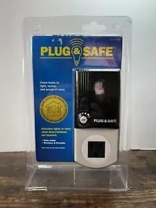 Plug & Safe PS8 Home Motion Sensor with RX6 Siren GREAT GIFT - Picture 1 of 2