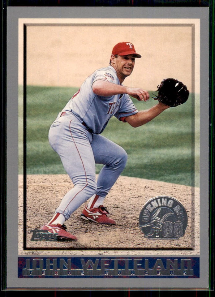 1998 Topps Opening Day John Wetteland #155 Texas Rangers - Image 1 of 2