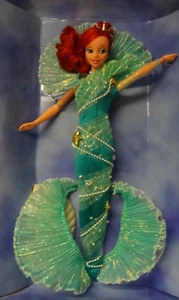 Muñeca Disney Ariel La Sirenita Aqua Fantasy 1a edición por Mattel en caja - Imagen 1 de 8