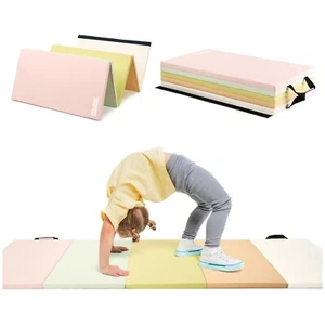 Klappbare Fitness- und Turnmatte Weichbodenmatte Sportmatte mit Tragegriffen - Bild 1 von 10