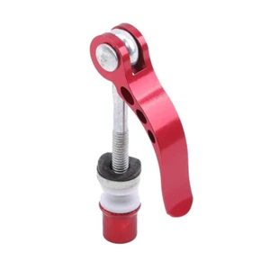 2x Fahrrad Schnellspanner | Sattelstütz Alu 6 x 55 mm | Farbe: Rot - Picture 1 of 2