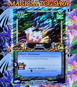 Yu Yu Hakusho Hiei The Stern Dark Tournament 1st Edition U5 Uber Rare Holo NM - Picture 1 of 2
