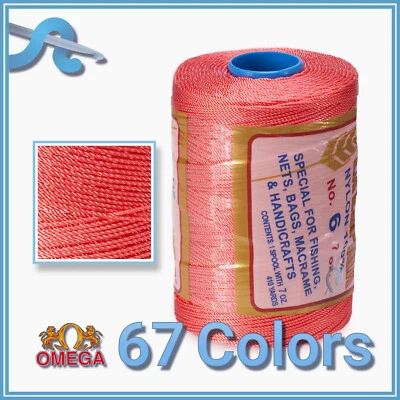 LA ESPIGA ESPIGA NO.06 by Omega - Strong 100% Nylon String Cord for Fine Crafts