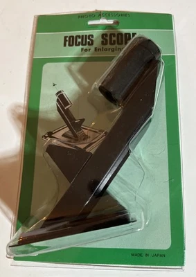 Escopo de foco para ampliação de câmara escura foco feito no Japão vintage novo em folha - Imagem 1 de 4