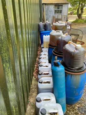 Bio-diesel Processor x 2 and 1000+litres veg oil! ! - Image 1 of 4