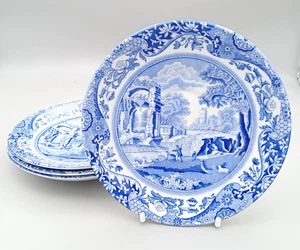 Spode Blue Italian - 4 Ersatz-Teetassen-Untertassen - Bild 1 von 3