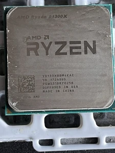 AMD Ryzen 3 1300X Quad-Core 3.5GHz AM4 CPU Processor YD130XBBM4KAE - Picture 1 of 1