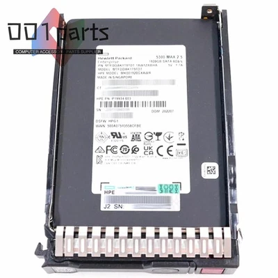 NEW HPE 1.92TB SATA 6G MU 2.5" SC GEN9 Gen10 Server SSD P18436-B21 P19695-001 - Image 1 of 2