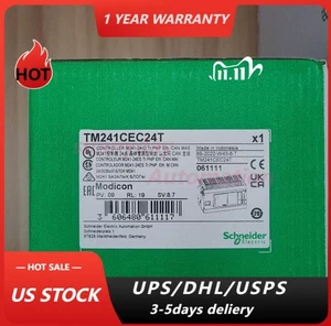 Controlador programable PLC TM241CEC24T EN STOCK envío por UPS EE. UU. IVA gratuito - Imagen 1 de 5
