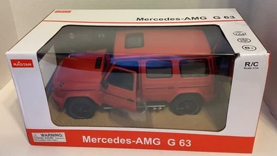 Radio Control Remoto Coche Rastar Rojo 1:14 Mercedes-Benz AMG G63 R/C Foto 1 de 4
