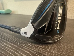 TaylorMade SIM 2 Max 18 degree 5 Wood Golf Club, Ventus Blue 6 Stiff Flex - Picture 1 of 8