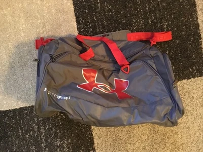 Bolsa de viagem vintage UA Storm Under Armor bolsa de ginástica tamanho M média - Imagem 1 de 4