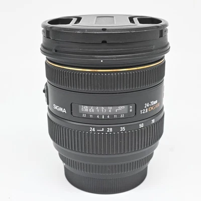 Sigma DG 24-70mm F/2.8 EX HSM Lens , Hood For Canon EF [Exc+5] - Image 1 of 4