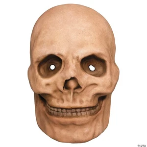 10" X 6" Catacomb Skull Plastic Overhead Mask - One Size - Picture 1 of 5