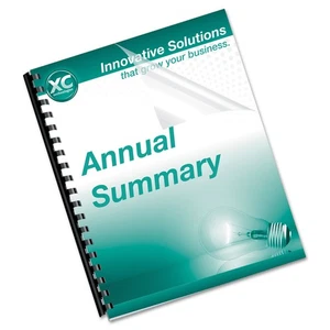 Fellowes Crystals Presentation Covers with Square Corners 11 x 8 1/2 Clear - Picture 1 of 4