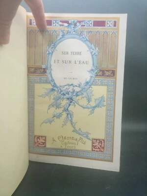 [Voyage, exploration, Afrique] LE ROY - Sur terre et sur l’eau.  1898 - Photo 1/4