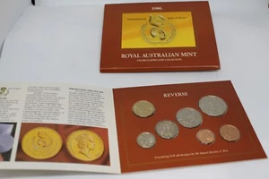 1986 AUSTRALIAN UNC 7 COIN SET 1c - $1 - FREE AU TRACKED POST - Bild 1 von 2