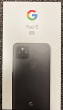 Brand New Google Pixel 5 5G GD1YQ - 128GB - Just Black (Unlocked)