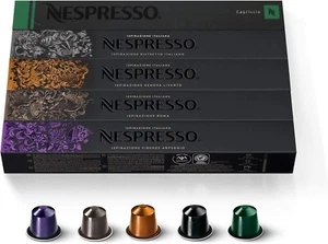 Cápsulas Nespresso Línea Original, Paquete Variedad Ispirazione, Tostado Medio y Oscuro - Imagen 1 de 8