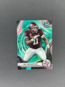 Bowman’s Best University Nic Scourton Aqua Refractor 2024/225 #59 Texas A&M - Imagen 1 de 2