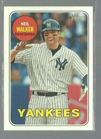 2018 Topps Heritage #708 Neil Walker SP (ref 69460) - Image 1 of 1