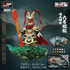 DE COOL Viaggio in Occidente SUN WUKONG Monkey King Mini blocco di costruzione assemblaggio - Foto 1 di 18
