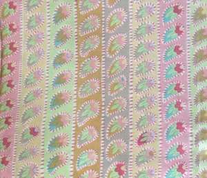 Kaffe Fassett PAISLEY STRIPE PASTEL GP32  fat quarter original issue 2 available - Picture 1 of 1