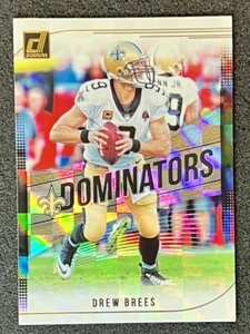 2018 Donruss Dominators D14 Drew Brees New Orleans Saints 🔥 - Picture 1 of 2