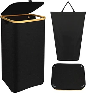 Laundry Hamper with Wheels - Large Laundry Hamper with Wheels and Removable Bag, - Picture 1 of 2
